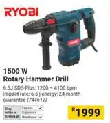 Builders Warehouse Ryobi 1500W Rotary Hammer Drill offer