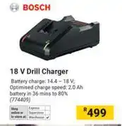 Builders Warehouse Bosch 18V Drill Charger offer
