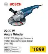 Builders Warehouse Bosch 2200W Angle Grinder offer