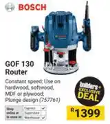 Builders Warehouse Bosch GOF 130 Router offer
