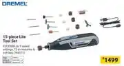 Builders Warehouse Dremel 15 Piece Lite Tool Set offer