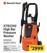 Builders Warehouse Bennett Read XTR2200 High Bar Pressure Washer offer