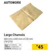 Builders Warehouse Autoworx Large Chamois-660mm x 430mm x 0.20mm offer