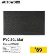 Builders Warehouse Autoworx PVC SGL Mat Black offer