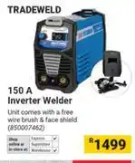 Builders Warehouse Tradeweld 150A Inverter Welder offer