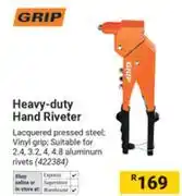Builders Warehouse Grip Heavy Duty Hand Riveter offer
