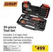 Builders Warehouse Grip 39 Piece Tool Set offer