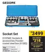 Builders Warehouse Gedore Socket Set offer