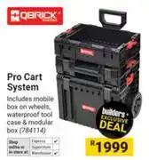 Builders Warehouse Qbrick Pro Cart System 784114 offer