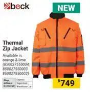 Builders Warehouse Beck Thermal Zip Jacket offer