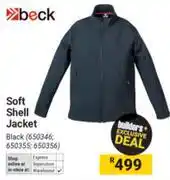Builders Warehouse Beck Soft Shell Jacket offer