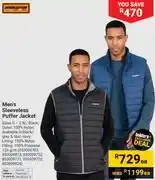 Builders Warehouse Interceptor Men's Sleeveless Puffer Jacket-Each offer
