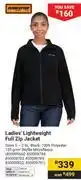 Builders Warehouse Interceptor Ladies Lightweight Full Zip Jacket offer