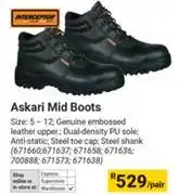 Builders Warehouse Interceptor Mid Boots-Per Pair offer