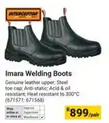 Builders Warehouse Interceptor Imara Ding Boots 671571, 671568-Per Pair offer