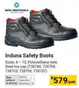 Builders Warehouse Beta Industrials Induna Safety Boots-Per Pair offer
