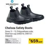 Builders Warehouse Beta Industrials Chelsea Safety Boots-Per Pair offer