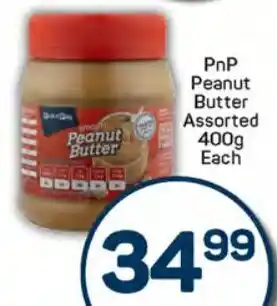 Pick n Pay Hypermarket PnP Peanut Butter Assorted offer