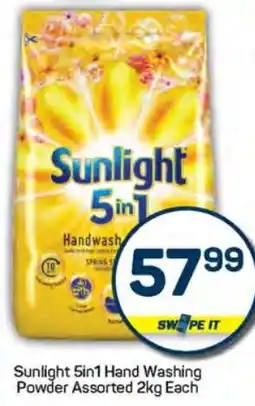 Pick n Pay Hypermarket Sunlight 5in1 Hand Washing Powder Assorted offer