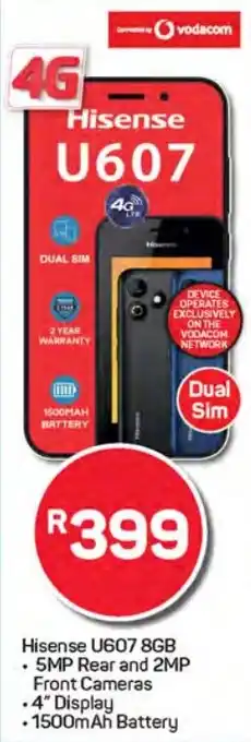 Pick n Pay Hypermarket Hisense U607 8GB offer