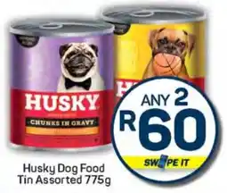 Pick n Pay Hypermarket Husky Dog Food Tin Assorted offer
