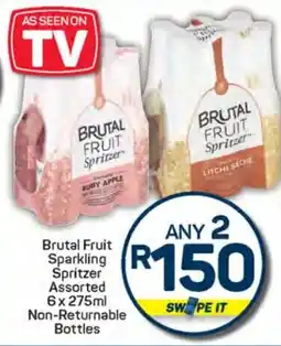 Pick n Pay Hypermarket Brutal Fruit Sparkling Spritzer Assorted offer