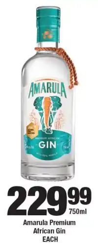 OK Liquor Amarula Premium African Gin offer