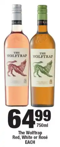 OK Liquor The Wolftrap Red, White or Rosé offer