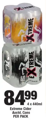 OK Liquor Extreme Cider Asstd. Cans offer