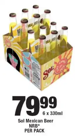 OK Liquor Sol Mexican Beer NRB offer