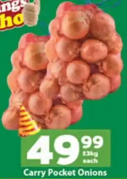 Check Save Carry Pocket Onions offer