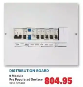 Cashbuild Distribution board offer