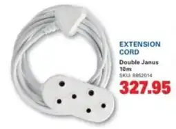 Cashbuild Extension cord double janus offer