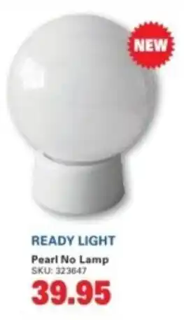 Cashbuild Ready light pearl no lamp offer