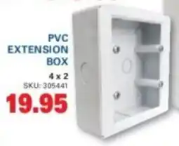 Cashbuild Pvc extension box offer