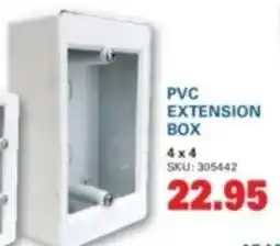 Cashbuild Pvc extension box offer