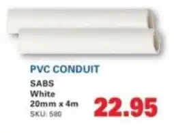 Cashbuild Pvc conduit offer