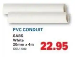 Cashbuild Pvc conduit offer