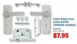 Cashbuild Fort knox eco lock satin chrome handle offer