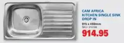 Cashbuild Cam africa kitchen single sink drop in offer