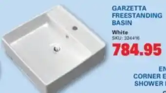 Cashbuild Garzetta freestanding basin offer