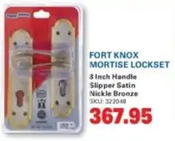 Cashbuild Fort knox mortise lockset offer