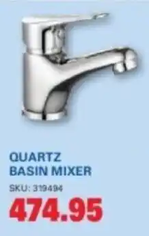 Cashbuild Quartz basin mixer offer