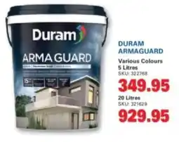 Cashbuild Duram Armaguard offer
