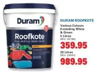 Cashbuild Duram Roofkote offer
