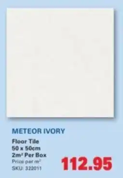 Cashbuild Meteor ivory floor tile offer
