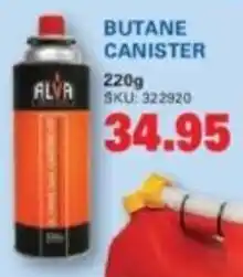 Cashbuild Alva butane canister offer