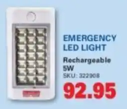 Cashbuild Emergency led light rechargeable offer