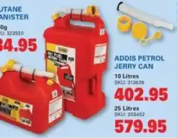 Cashbuild Addis petrol jerry can offer