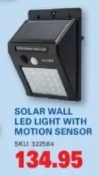 Cashbuild Solar wall led light with motion sensor offer